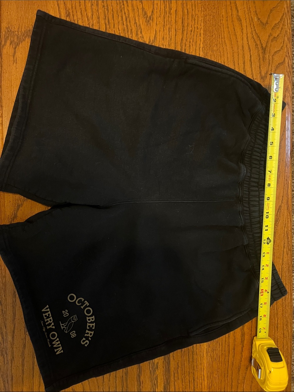 Kids Black Logo Sweat Shorts
